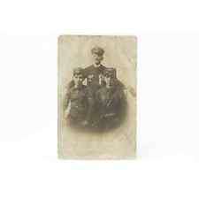 2nd Infantry Company G Decorated War Hero Two Younger Infantrymen RPPC Photo picture