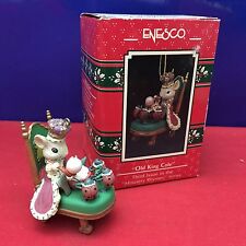 Enesco Treasury Ornament Old King Cole Mousery Rhymes Series 1990 E8 picture