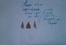 Big Spring, Howard County, Texas  AUTHENTIC INDIAN ARROWHEAD COLLECTIBLE RELICS. picture