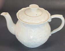 Belleek Serenity 8th Blue Mark Teapot  Excellent Condition  picture