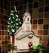 Department 56 Countryside Church Snow House 1980 picture
