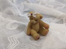 Avon Exclusive Cherished Teddies Birthstone Mini Bear Figurine July Vntg 1998 picture