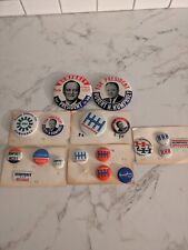 Vintage Humphrey Presidential Election Political Buttons Pins Lot Of 18 picture