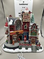 Lemax Christmas Village 2020 TINSELTOWN PLAZA #05700 NRFB Sights & Sounds  picture
