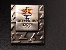 2002 SLC Salt Lake City Winter Olympic Games Pewter Pin  picture