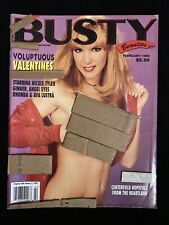 Vintage Pictorial Busty Beauties Magazine February 1996 picture