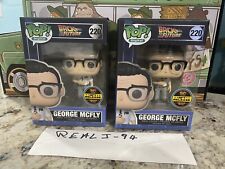 FUNKO POP DIGITAL BACK TO THE FUTURE GEORGE MCFLY #220 LE 1900 IN HAND picture