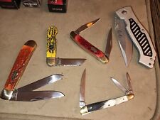 Lot of 5 Brand New Folding Pocket Knives #2 picture