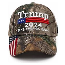 Trump 2024 Take America Back Camo Hat MAGA Embroidered Adjustable Baseball Cap picture