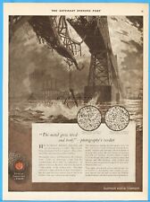1919 Eastman Kodak Camera Rochester NY Great Bridge Collapse Photomicrograph picture