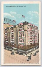 Postcard California Los Angeles Hotel Lankershim Vintage Unposted 1920's WB picture