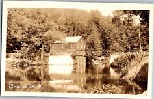 RPPC Craig's Mill North Granby CT Vintage Postcard X17 picture