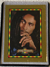 1996 Island Vibes Bob Marley Legend Gold Foil Embossed Insert Card NM picture