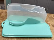 Tupperware Rectangle Sheet Cake and Cupcake Taker-Color Choices-NEW-SHIP INCL picture