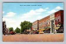 Nappanee IN-Indiana, South Main Street, Antique, Vintage Postcard picture