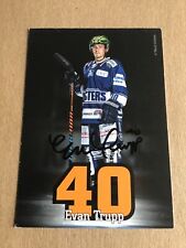 Evan Trupp, USA 🇺🇸  Hockey Iserlohn Roosters 2018/19 hand signed picture