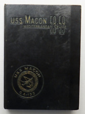 USS Macon CA-132 Mediterranean Cruise Book 1958 - 1959 US Navy picture