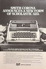 Smith-Corona Cartridge Ribbon Typewriters Student Aid Vintage Print Ad 1979 picture