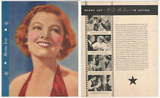 F5-2 Dixie Cup, Premium, 1936, Movie Stars, Myrna Loy picture