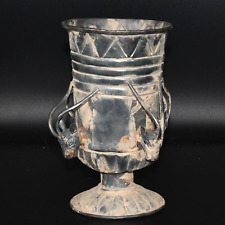 Ancient Achaemenid Silver Chalice Ornamented with Protome of Multiple Ibex Heads picture