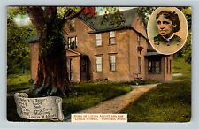Concord MA-Massachusetts, Home Louisa May Alcott, Vintage Postcard picture