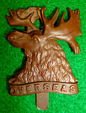 C18, 12th Ontario Mounted Rifles Cap Badge, Canadian picture