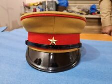 WW2 IJA Imperial Japanese Army Officer Uniform Peaked Visor Hat Cap Nakata 59 picture