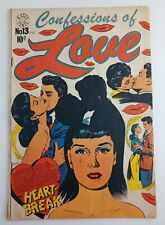 Confessions of Love 13 G/VG (3.0) LB Cole Cover 1952 Star Comics picture