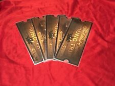 Lot Of 5 Polar Express Replica Tickets picture