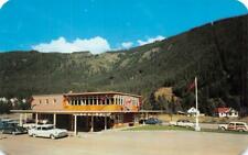 EASTPORT, Idaho ID  CANADIAN CUSTOM STATION 50's Cars  KINGSGATE~Canada Postcard picture