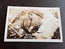 RPPC Jackson California Coolie Labor Chinese Gold Mining Scene 1930s NEAT picture