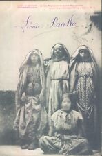 ALGERIA young Negro and Mauresque women 1904 litho PC picture