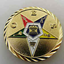 SANTO CHAPTER 270 ORDER OF THE EASTERN STAR CHALLENGE COIN picture