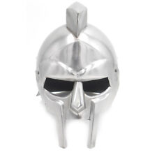 Medieval Warrior Gladiator Steel Functional Arena Helmet Wearable for Adult with picture