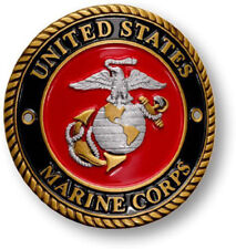 NEW U.S. Marine Corps Hiking Stick Medallion. picture
