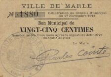 France, Notgeld - 1914, Vingt-Cinq Centimes - Foreign Paper Money - Paper Money  picture