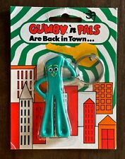 Vintage GUMBY KEY CHAIN Gumby n Pals Key Ring Holder NEW Sealed 1983 picture