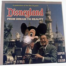 Vintage Disney Disneyland From Dream To Reality 8mm Film Reel RARE  picture