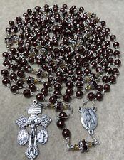 20 Decade Catholic Rosary, Unbreakable Rosary - St. Therese Rosary —handmade picture