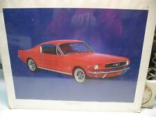 MUSTANG 1966  HIGH PERFORMANCE  2 X 2    POWER  GRAPHICS CORP   1982 ORIGINAL picture