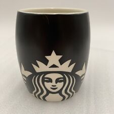 Starbucks Laser Etched Siren Coffee Mug 2011 Black picture