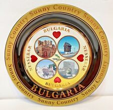 New Bulgaria Sunny Country Nessebar Collector Plate Wall Hanging 8.25 Inches picture