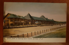 Pre-1907 Grand Stand at Saratoga Race Course, Saratoga, New York Postcard picture