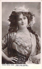 Victorian English Actress Louie Pounds Vintage 1912 Postcard picture