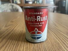 Vintage Standard Oil Anti-Rust Additive for Gasoline Can Unopened picture