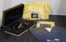 *WOW* Montblanc Oscar Wilde Limited Edition Fountain Pen 18K Gold 17372/20000 picture
