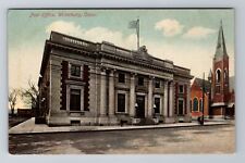 Waterbury CT-Connecticut, United States Post Office, Antique, Vintage Postcard picture