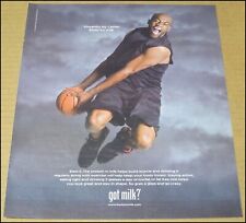 2007 Vince Carter Got Milk Print Ad Advertisement 10