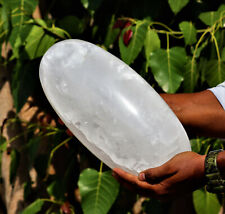 Huge & Large 35CM Natural Rock Quartz Crystal Minerals Aura Chakra Spirit Lingam picture