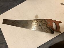 Vintage Atkins No. 51 wooden handle 7tpi 26-1/4” blade hand saw picture